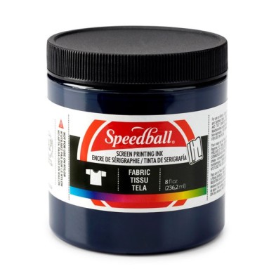 Tinta Serigrafia a agua Azul Vaquero 236 ml. Speedball