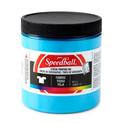 Tinta Serigrafia a agua Azul Verdoso 236 ml. Speedball