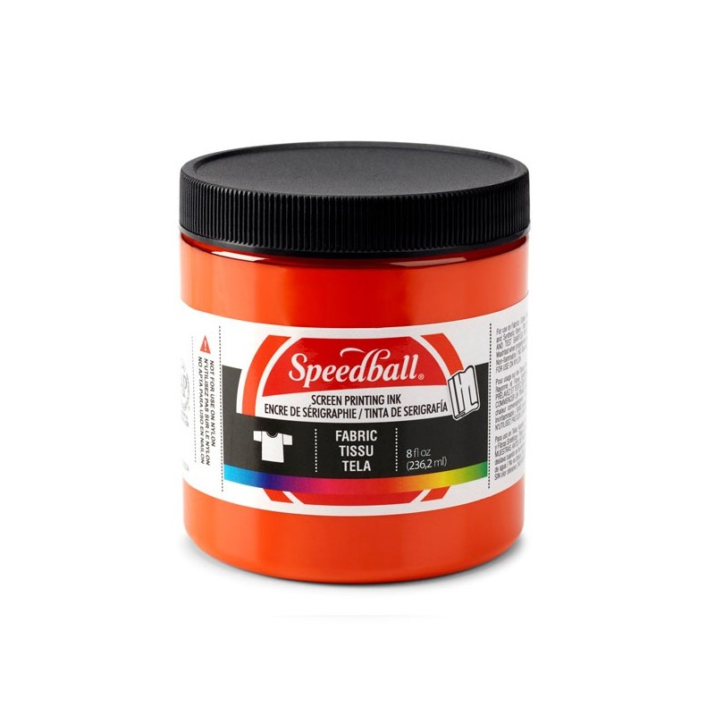 Tinta Serigrafia a agua Laranja 236 ml. Speedball