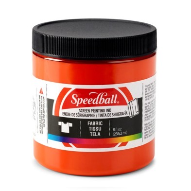 Tinta Serigrafia a agua Laranja 236 ml. Speedball