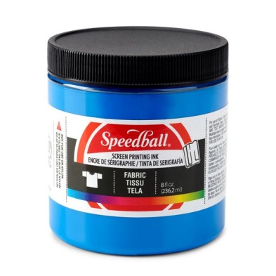 Tinta Serigrafia a agua Azul 236 ml. Speedball