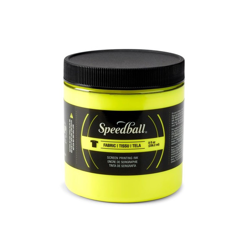 Tinta Serigrafia a agua Laranja Fluor. 236 ml. Speedball