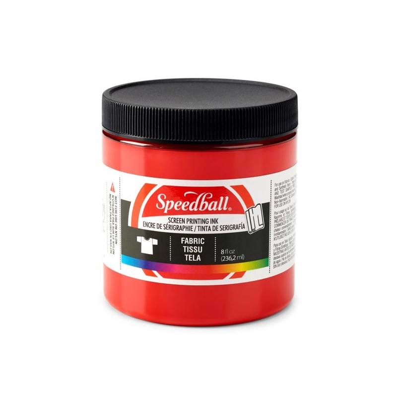 Tinta Serigrafia a agua Vermelho 236 ml. Speedball