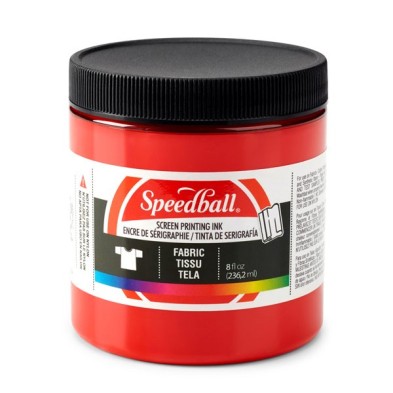 Tinta Serigrafia a agua Vermelho 236 ml. Speedball