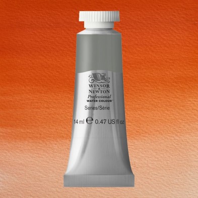Materiais Belas Artes - Aquarela Artist Laranja Fields 14 ml, W N 418 | totenart.com