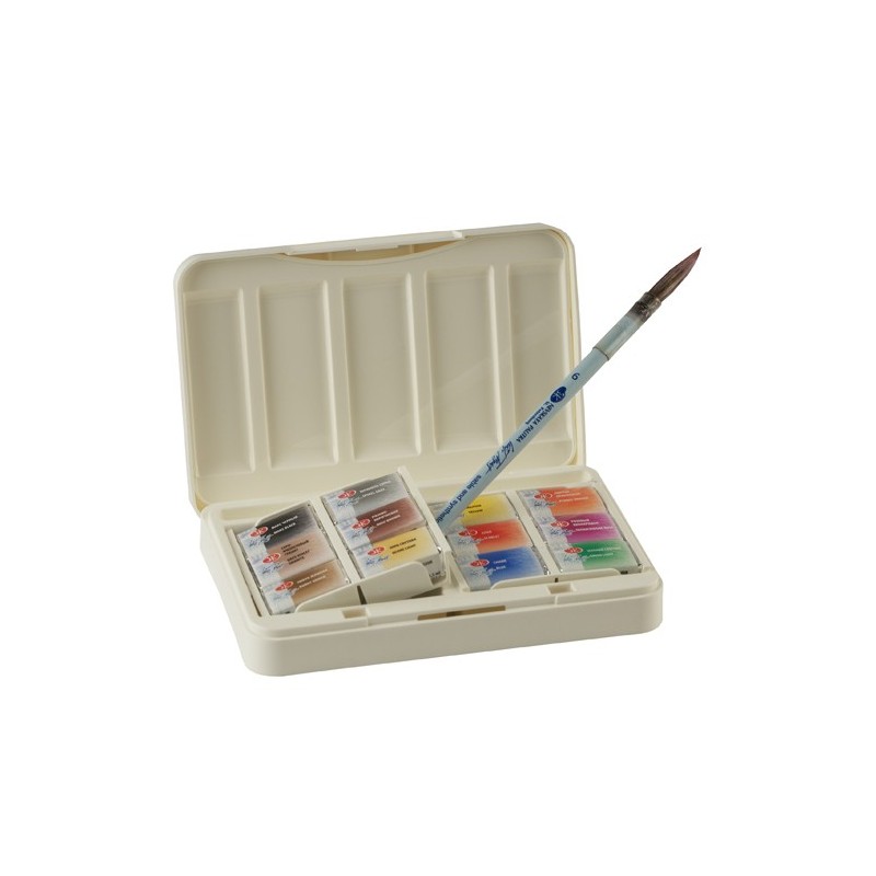 Materiais Belas Artes - Conjunto de 12 godets Animalistics, White Nights | totenart.com