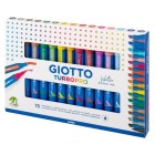 Materiais Belas Artes - Giotto Turbo PRO 15 marcadores | totenart.com