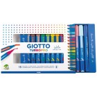 Materiais Belas Artes - Giotto Turbo PRO 15 marcadores | totenart.com