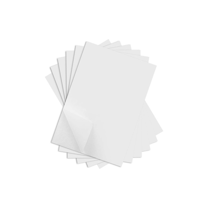 Materiais Belas Artes - Papel de carbono branco, 21x33 cm | totenart.com