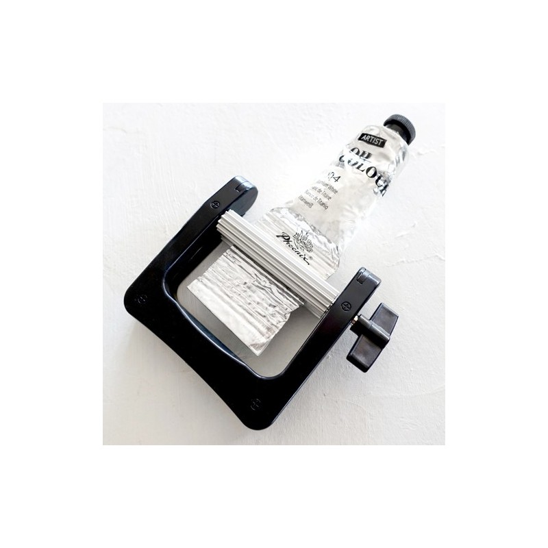 Pressa tubos de plastico