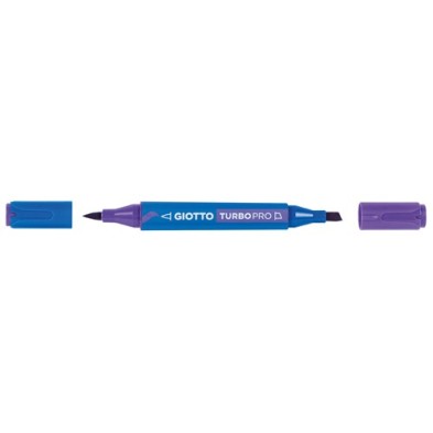 Materiais Belas Artes - Marcador aguarela Violeta Giotto Turbo Pro (N. 27) | totenart.com