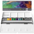 Materiais Belas Artes - Caixa Aquarela Revival 8 meias-godets, Winsor & Newton | totenart.com