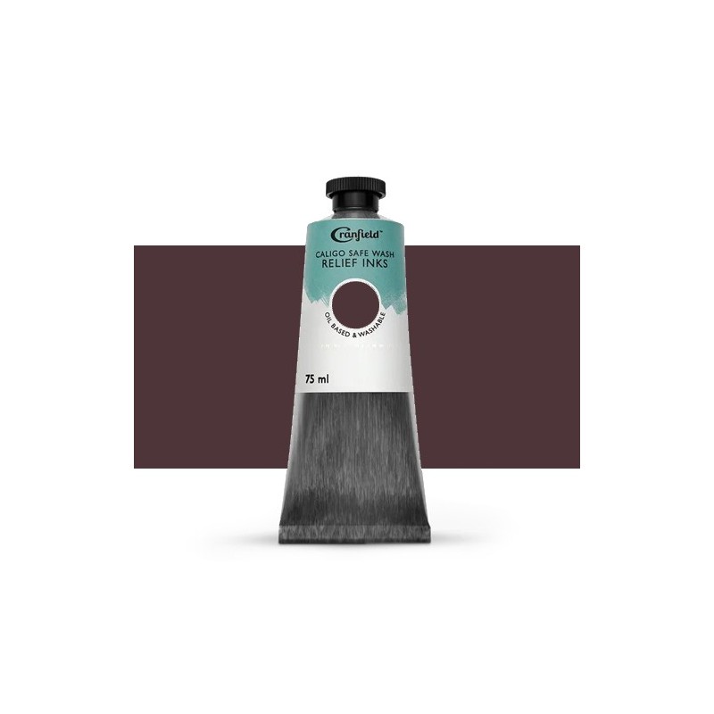 Materiais Belas Artes - Tinta Xilogravura Violeta de carbazole, 75 ml., Caligo | totenart.com