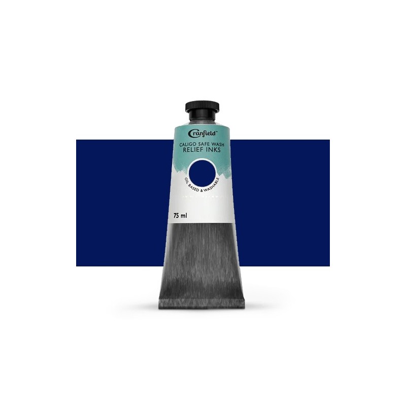 Materiais Belas Artes - Tinta Xilogravura Azul da Prússia, 75 ml., Caligo | totenart.com