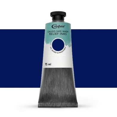 Materiais Belas Artes - Tinta Xilogravura Azul da Prússia, 75 ml., Caligo | totenart.com