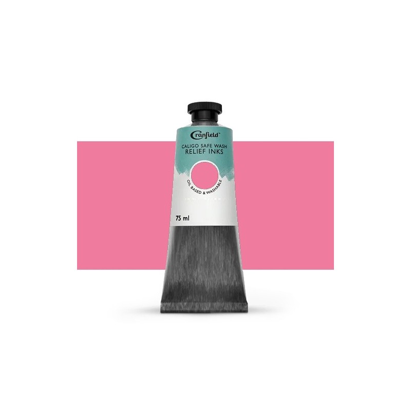 Materiais Belas Artes - Tinta Xilogravura Rosa suave, 75 ml., Caligo | totenart.com