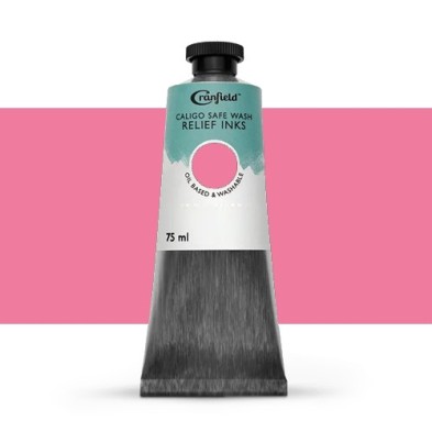 Materiais Belas Artes - Tinta Xilogravura Rosa suave, 75 ml., Caligo | totenart.com