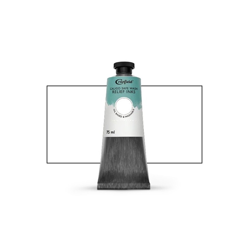 Materiais Belas Artes - Tinta Xilogravura Branco opaco, 75 ml., Caligo | totenart.com