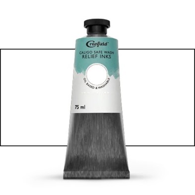 Materiais Belas Artes - Tinta Xilogravura Branco opaco, 75 ml., Caligo | totenart.com