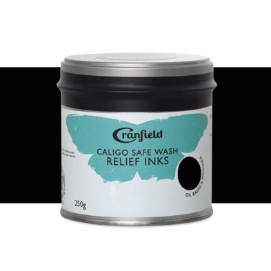 Materiais Belas Artes - Tinta Xilogravura Black, 250 gr., Caligo | totenart.com