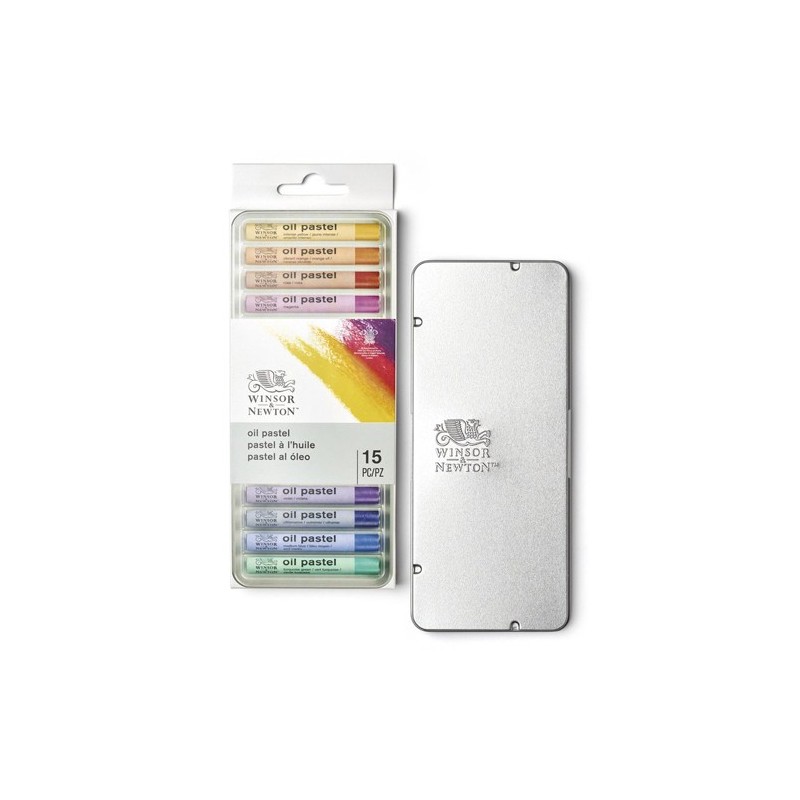Materiais Belas Artes - Caixa pastel de óleo 15 cores Winsor&Newton | totenart.com