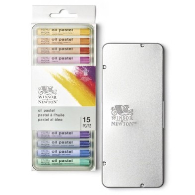 Materiais Belas Artes - Caixa pastel de óleo 15 cores Winsor&Newton | totenart.com