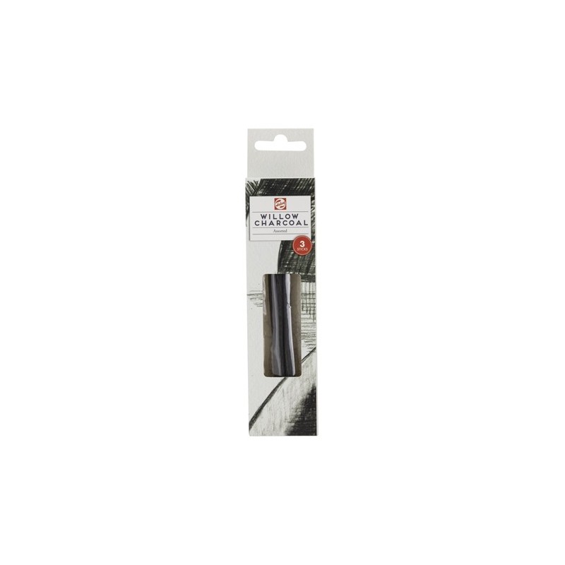 Materiais Belas Artes - Carvões sortidos Talens, caixa 3 uds | totenart.com