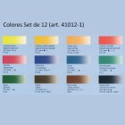 Materiais Belas Artes - Conjunto de 12 godetes, caixa de plástico, White Nights | totenart.com