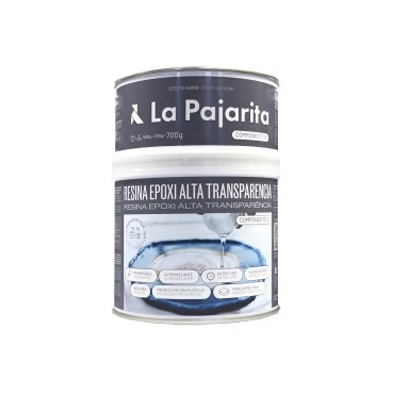 Materiais Belas Artes - Kit de resina epóxi de alta transparência La Pajarita 700 g (A + B) | totenart.com