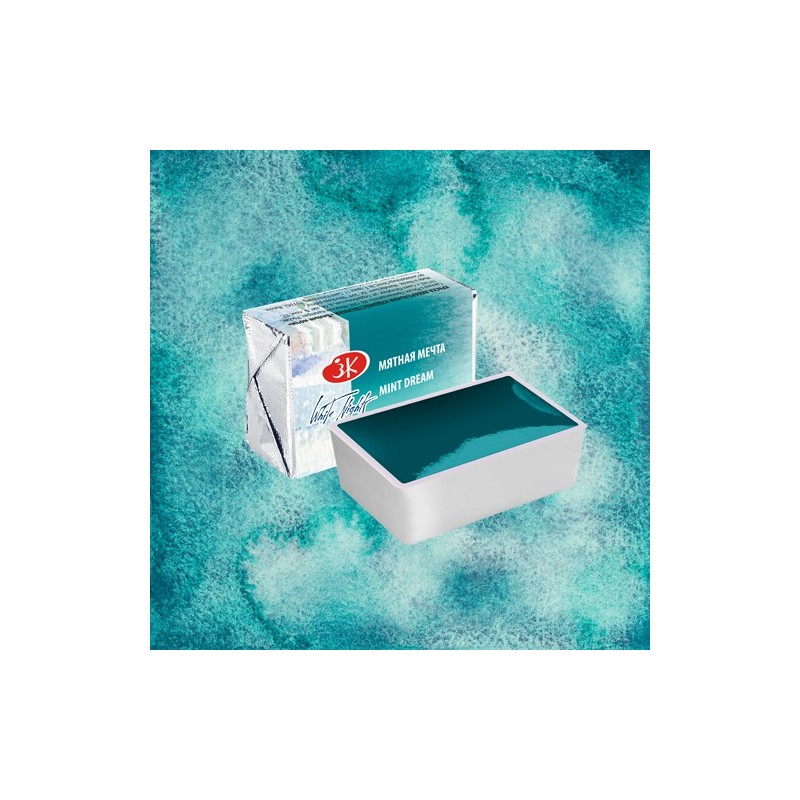 Materiais Belas Artes - Aquarelas White Nights em godet Mint Dream 776 | totenart.com