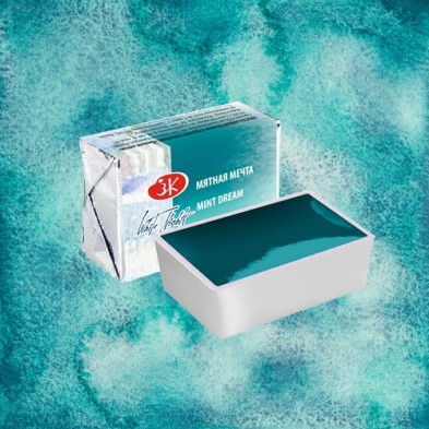 Materiais Belas Artes - Aquarelas White Nights em godet Mint Dream 776 | totenart.com