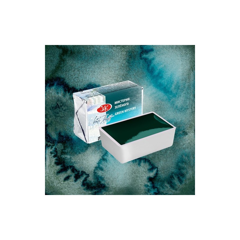 Materiais Belas Artes - Aquarelas White Nights em godet Mystery of Green 779 | totenart.com