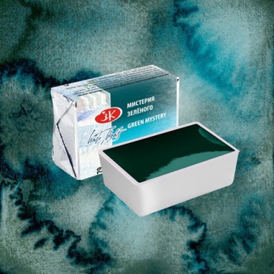 Materiais Belas Artes - Aquarelas White Nights em godet Mystery of Green 779 | totenart.com