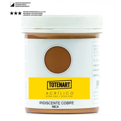 Materiais Belas Artes - Acrílico Irisado Cobre 250 ml. totenart | totenart.com