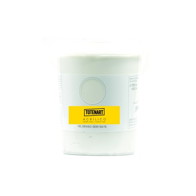 Materiais Belas Artes - Medium Gel Denso Semi Mate 250 ml. totenart | totenart.com