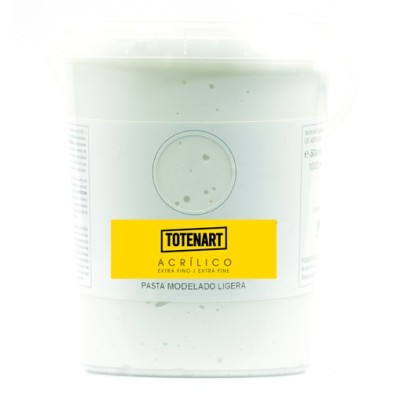 Materiais Belas Artes - Medium Pasta De Modelagem Leve 250 ml. totenart | totenart.com