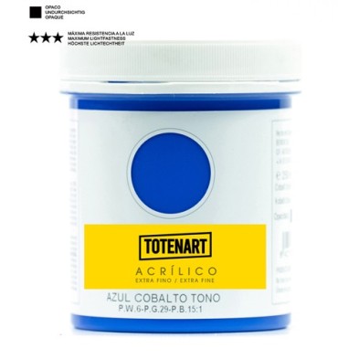 Materiais Belas Artes - Acrílico Azul Cobalto Tono 250 ml. totenart | totenart.com
