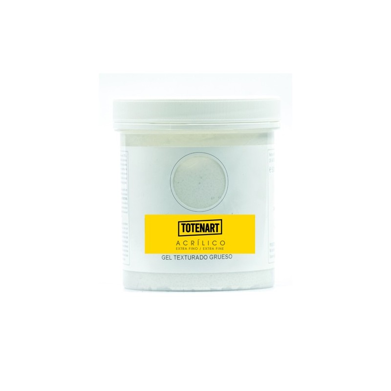 Materiais Belas Artes - Medium Gel Texturado Grosso 500 ml. totenart | totenart.com