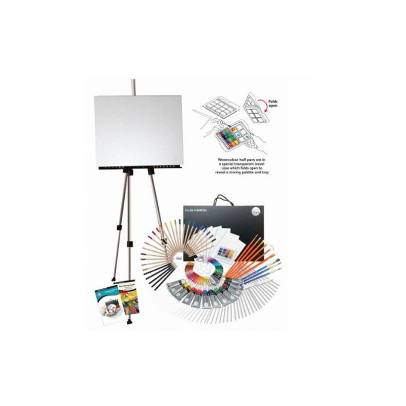 Oleo Van Gogh, caixa madeira, 10 cor.