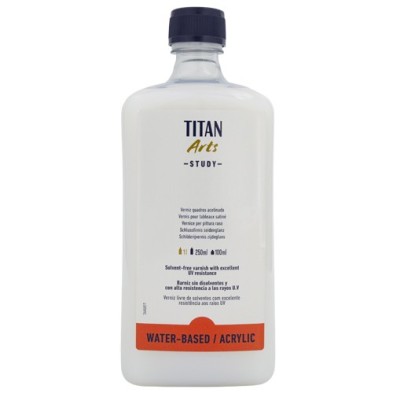 Materiais Belas Artes - Verniz brilhante para pinturas acrílicas Titan Arts (1l) | totenart.com