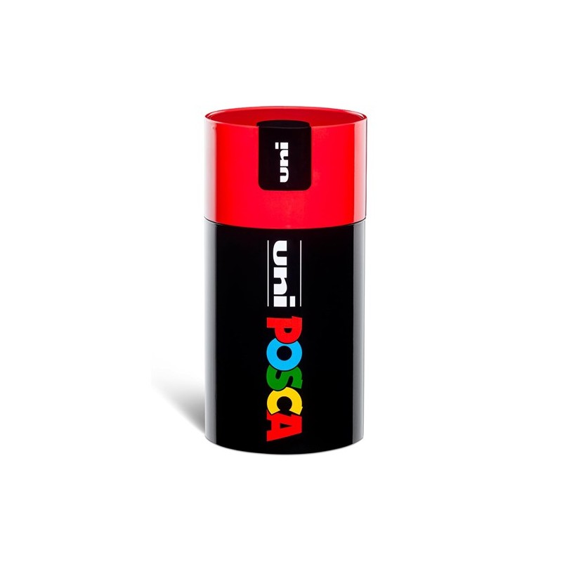 Materiais Belas Artes - Estojo tubular em metal com 13 marcadores Posca | totenart.com