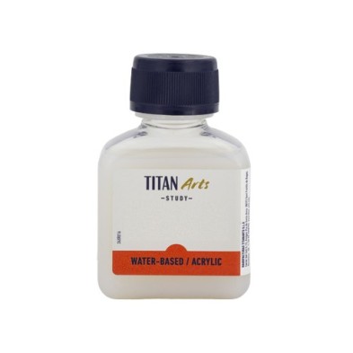 Materiais Belas Artes - Verniz fosco para pinturas acrílicas Titan Arts (100 ml) | totenart.com