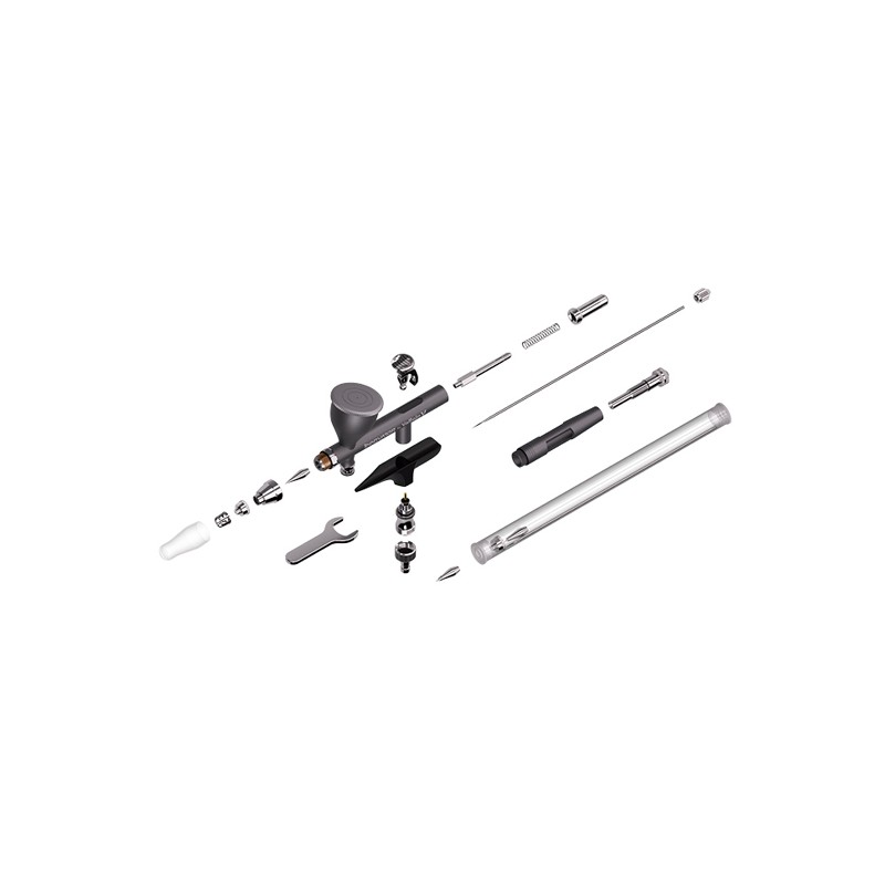 Materiais Belas Artes - Aerógrafo profissional Innovator dois-em-um Vallejo | totenart.com