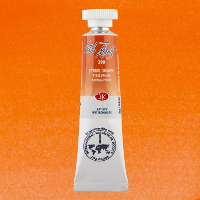 Materiais Belas Artes - Aquarelas White Nights no tubo 10 ml. Laranja Pyrrol 399 | totenart.com