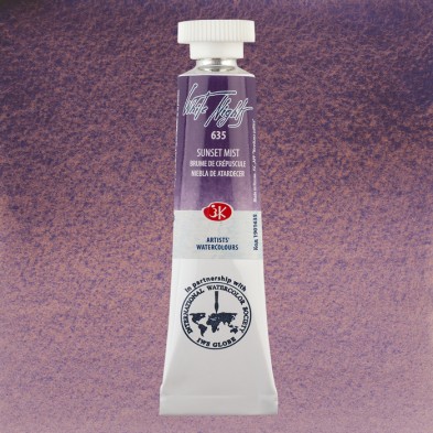 Materiais Belas Artes - Aquarelas White Nights no tubo 10 ml. Sunset Mist 635 | totenart.com