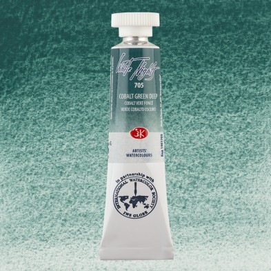 Materiais Belas Artes - Aquarelas White Nights no tubo 10 ml. Verde cobalto escuro 705 | totenart.com