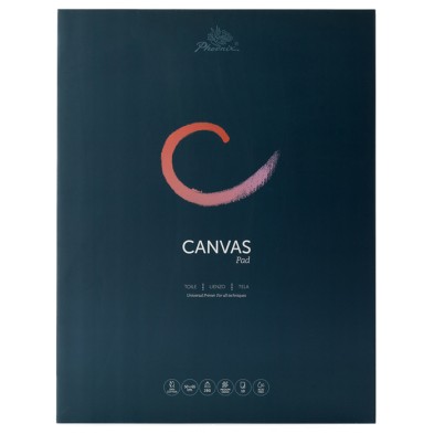 Material Bellas Artes – pintura-y-dibujo - Bloc encolado de hojas de lienzo, Grano Medio, 50x65 (Raisin), 280 gr. 10 h. Phoenix 