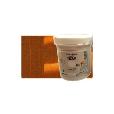 Materiais Belas Artes - Oleo Titan Extra Fino, Terra Siena Natural, 500 ml. | totenart.com