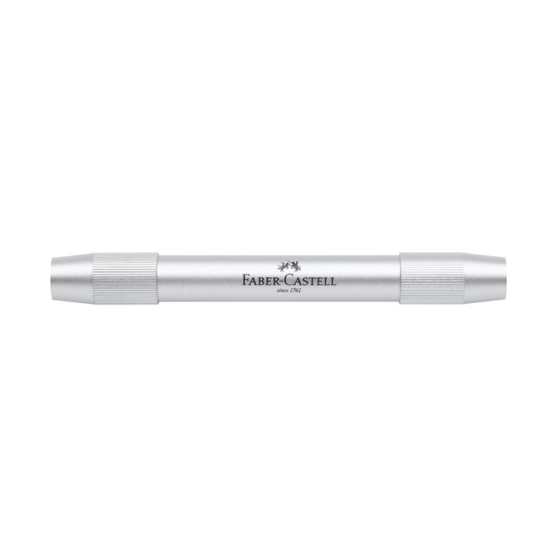Materiais Belas Artes - Extensor duplo em metal para lápis Faber-Castell | totenart.com
