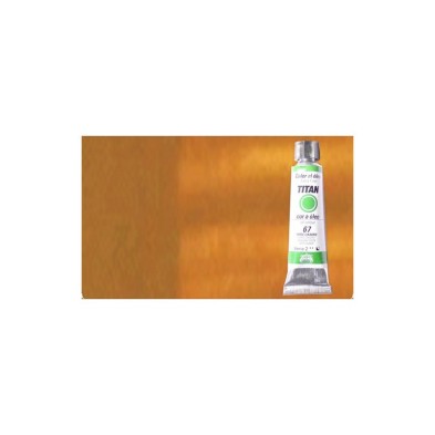 Materiais Belas Artes - Oleo Titan Extra Fino, Ocre Amarelo, 20 ml. | totenart.com